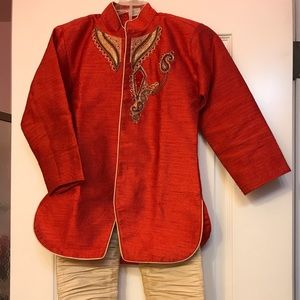 Boys Indian Dres Sherwani Wedding/Party Wear 6T 7T